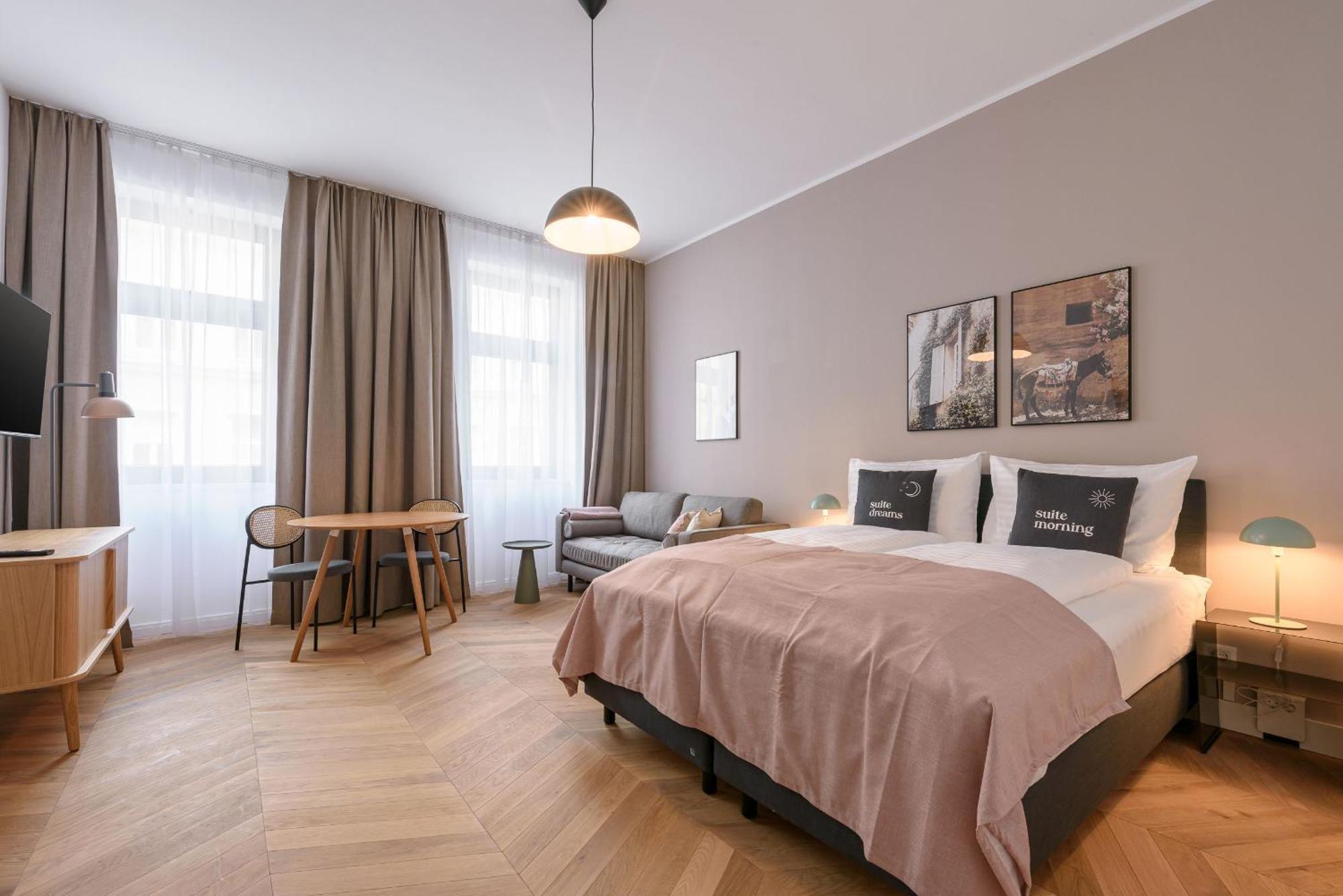 Limehome Vienna Karajangasse Rum bild